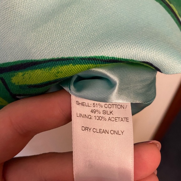 Vineyard Vine Palm leaf print size 4 - Picture 6 of 6